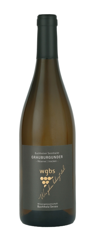 Buchholzer Sonnhalde Grauer Burgunder Réserve 2023, Spätlese trocken - im Barrique gereift